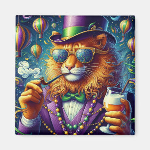 Lejona/Louisiana Mardi Gras Magnet
