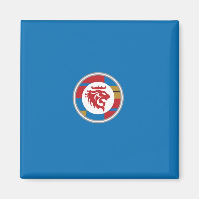Lejona magnet (Framsidan)