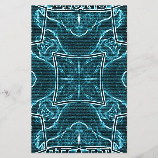 Lejona med brevpapper (Framsida)