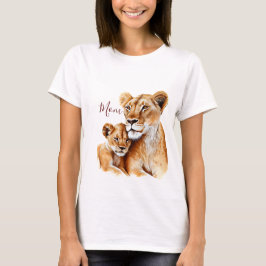 Lejona mor och hennes baby mors dag t shirt