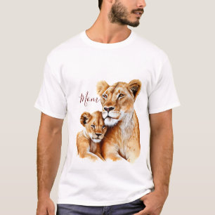 Lejona mor och hennes baby mors dag t shirt