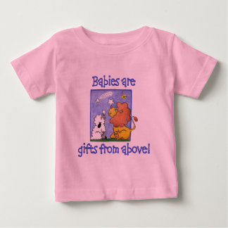 Lejona och lammfällda fallande stjärnor t-shirt