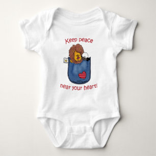 Lejona och lammfickor tee shirt