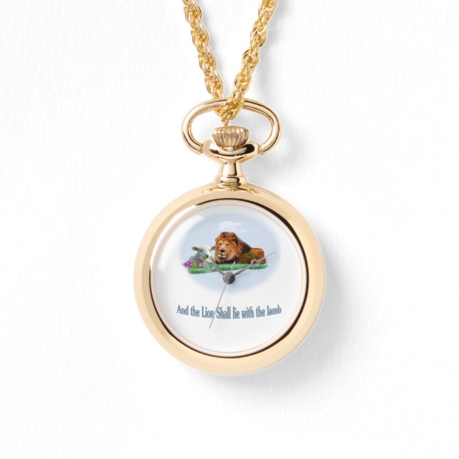 Lejona och lammklocka armbandsur (Framsida)