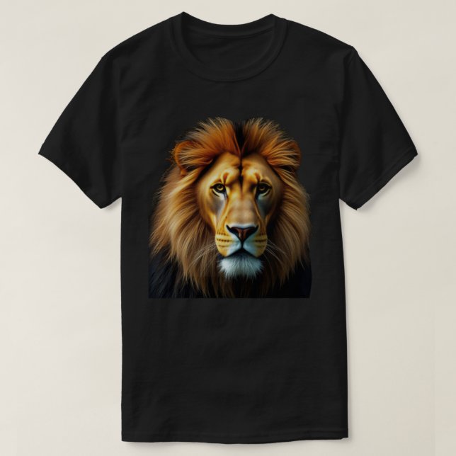 Lejona överbefälhavaren för Bravery T-Shirt (Design framsida)
