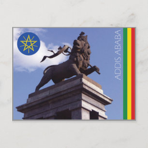 Lejona på judendomen, Addis Abeba - Etiopiens vyko Vykort