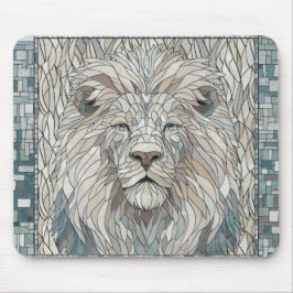 Lejona Porträtt Mosaic Art Musmatta
