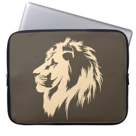 Lejona Porträtt (sand) Laptop Fodral