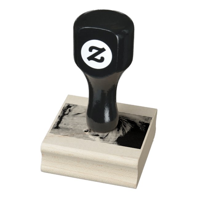 Lejona Porträtt Stämpel (Stämpel)