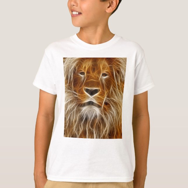 Lejona Porträtt T Shirt (Framsida)