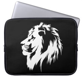 Lejona Porträtt (vit) Laptop Fodral