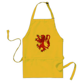 Lejona Rampant Gules Förkläde