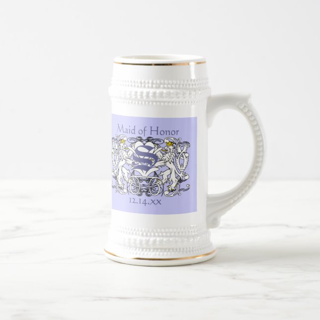 Lejona Rampant Renaissance Bröllop Sejdel (Höger)