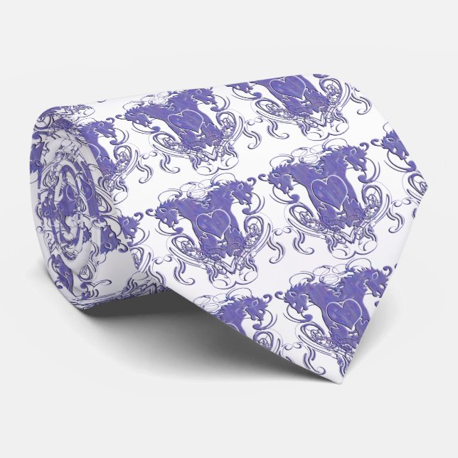 Lejona Rampant Renaissance Bröllop Slips (Rullad)