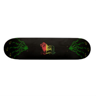 Lejona Rasta Old School Skateboard Bräda 18 Cm