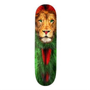 Lejona Rasta Old School Skateboard Bräda 21,6 Cm