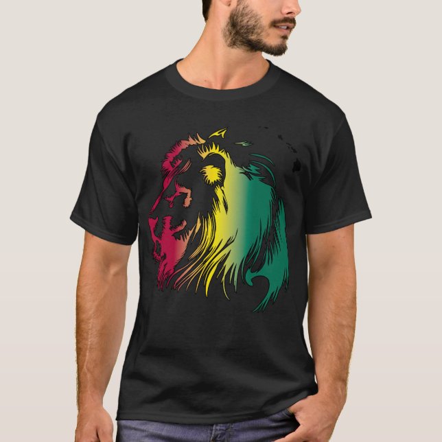 Lejona Rasta T Shirt (Framsida)