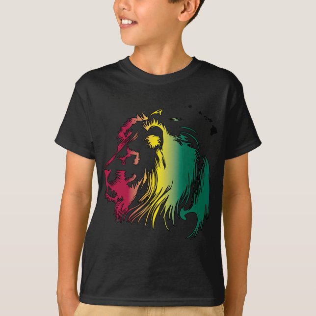 Lejona Rasta Tee Shirt (Framsida)