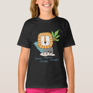 Lejona - Starka djur - Utbildning av barn T Shirt