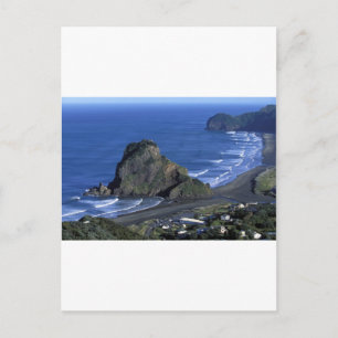 Lejona Sten Piha Beach Vykort