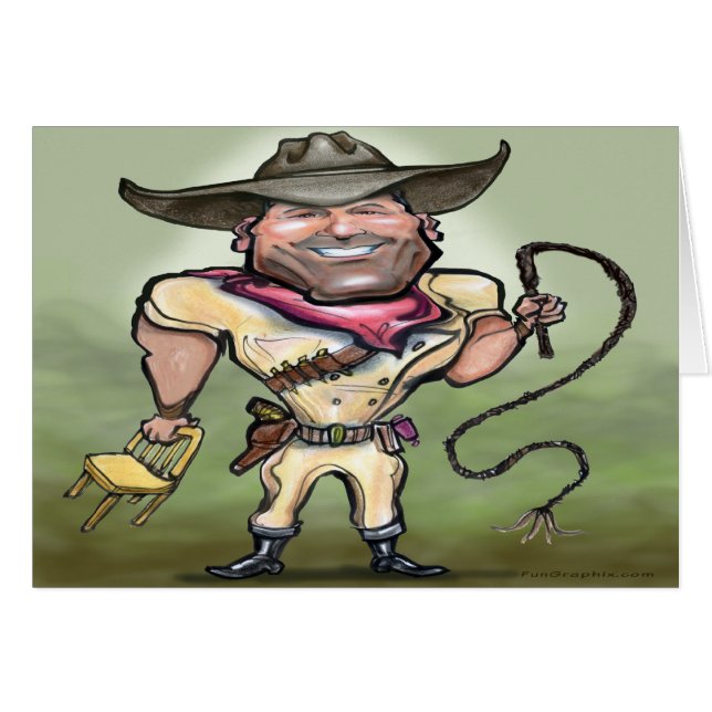 Lejona Tamer Hälsningskort (Framsidan Horizontal)