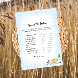 Lejona Unge Blommigt Blue Gissa Prisa stödraspel Program