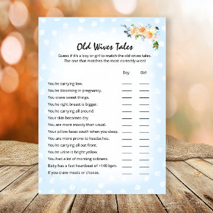 Lejona Unge Blommigt Blue Old Wives Tales Shower G Program