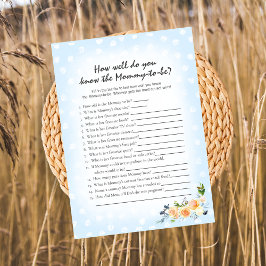Lejona Unge Blommigt Blue som känner Mamma bästa s Program