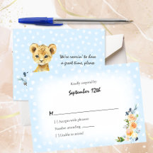 Lejona Unge Blue Baby Shower OSA