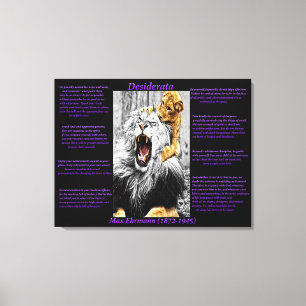 Lejona Unge Canvastryck