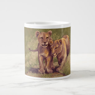Lejona Unge Jumbo Mugg