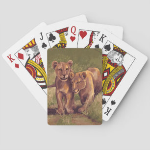 Lejona Unge Spel Kort