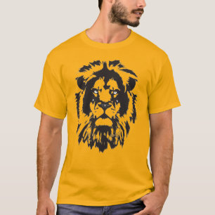 Lejonare ansikte, jag tittar på dig. Lejonare huv T Shirt