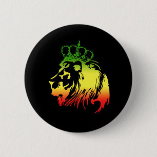 Lejonare för Judah - Rasta Knapp
