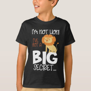 lejonare gravid meddelar storebror att bli t shirt