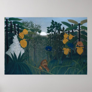 Lejonare - Henri Rousseau Poster