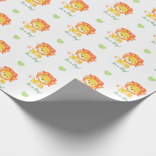 Lejonare radbrytning Papprare (Personlig för Oran Presentpapper