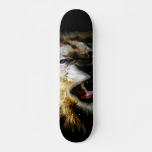 Lejonare Skateboard-dekordesign Mini Skateboard Bräda 18,5 Cm