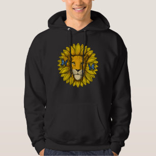 Lejonare solros hoodie