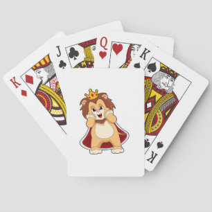 Lejonare som Kung med Krona.PNG Casinokort