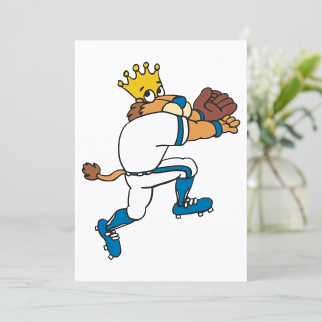 Lejonbasebollspelare Inbjudningar (Skapare uppladdad)