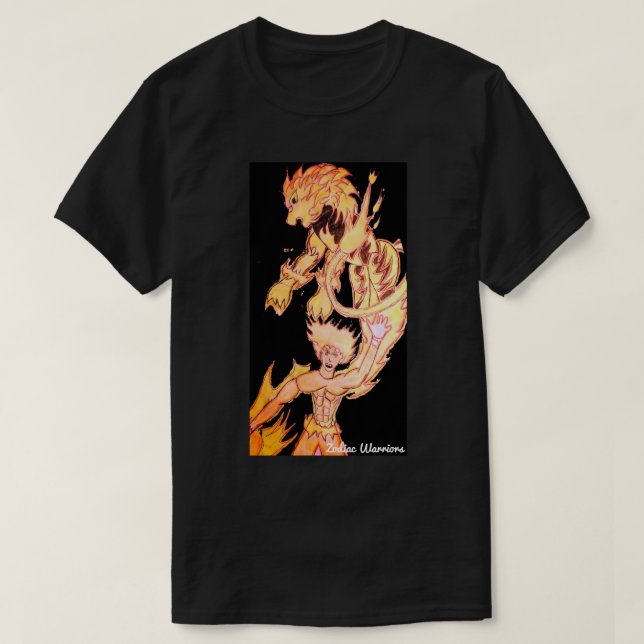 Lejonbild T Shirt (Design framsida)