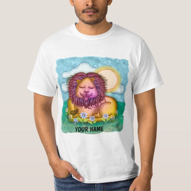 Lejonblommor T Shirt (Framsida)
