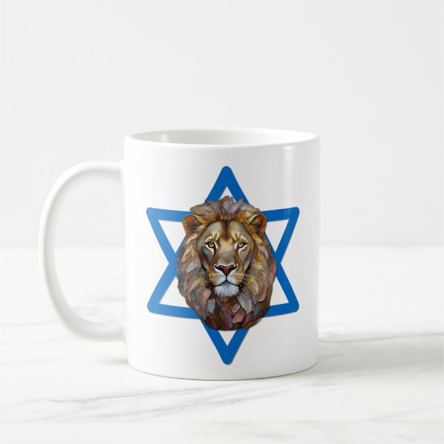 Lejonet av Juda Kaffemugg (Vänster)