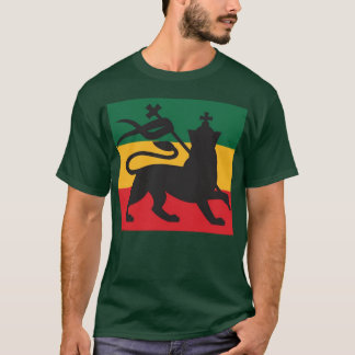 Lejonet av Juda Rastafari T-Shirt