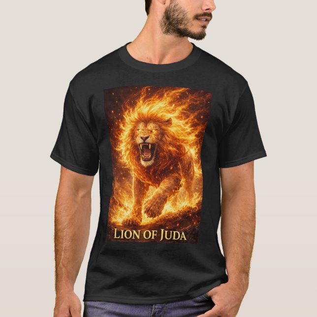 Lejonet av Juda T-Shirt (Framsida)