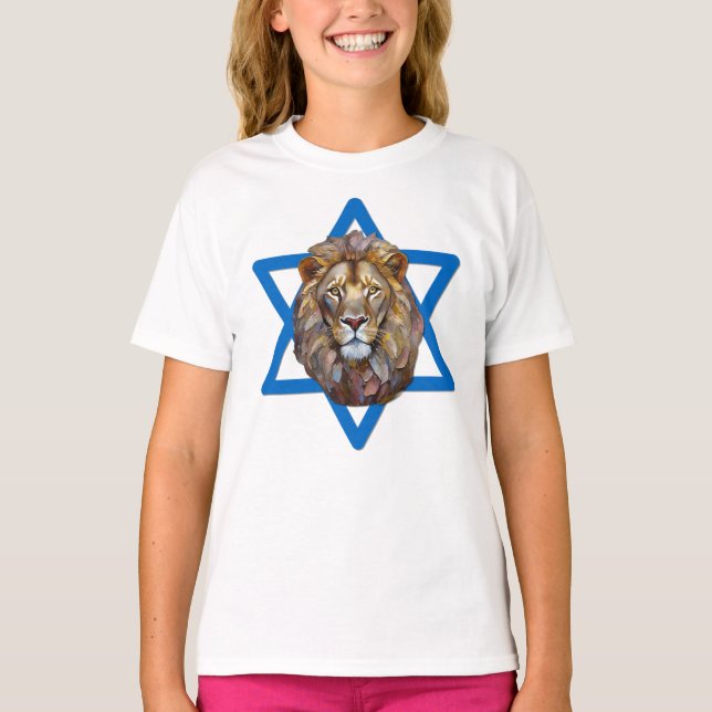 Lejonet av Juda T Shirt (Framsida)