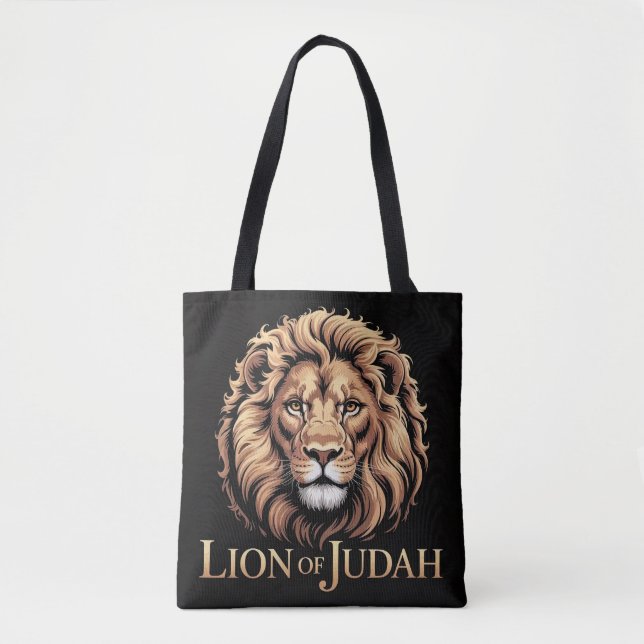 Lejonet av Juda Totebag Tygkasse (Framsida)