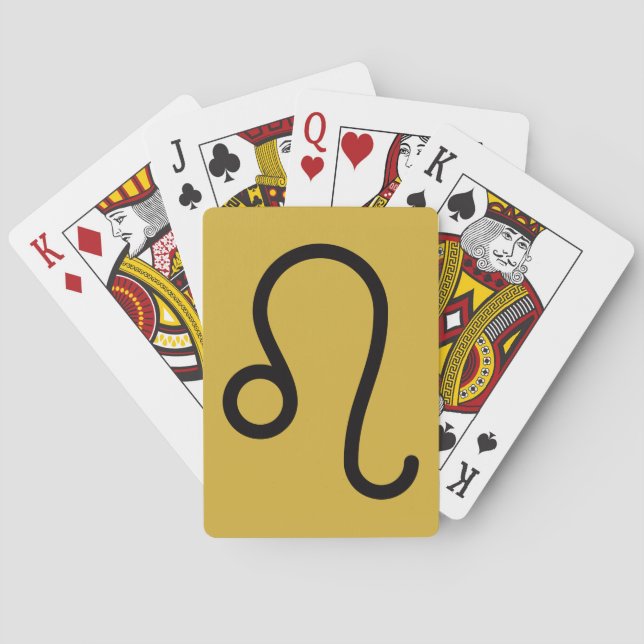 Lejonet Casinokort (Baksidan)