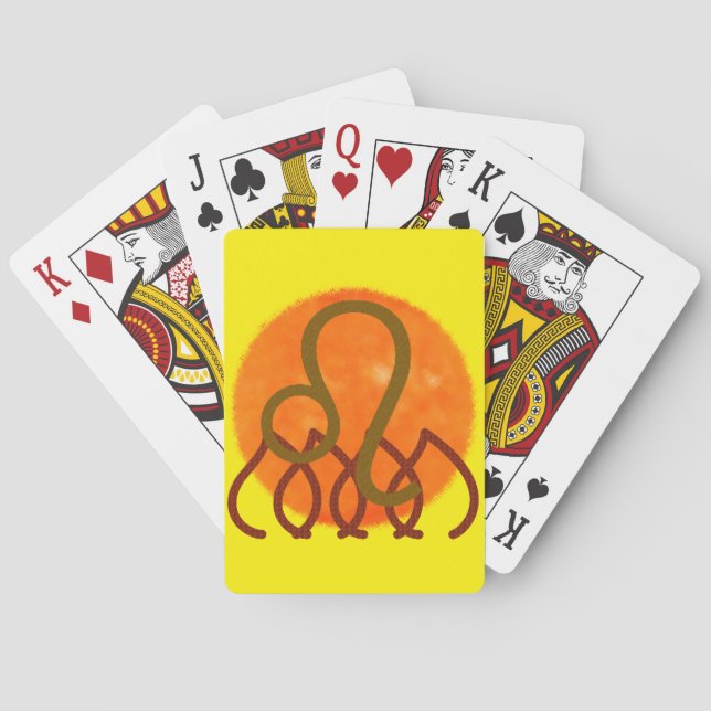 Lejonet Casinokort (Baksidan)